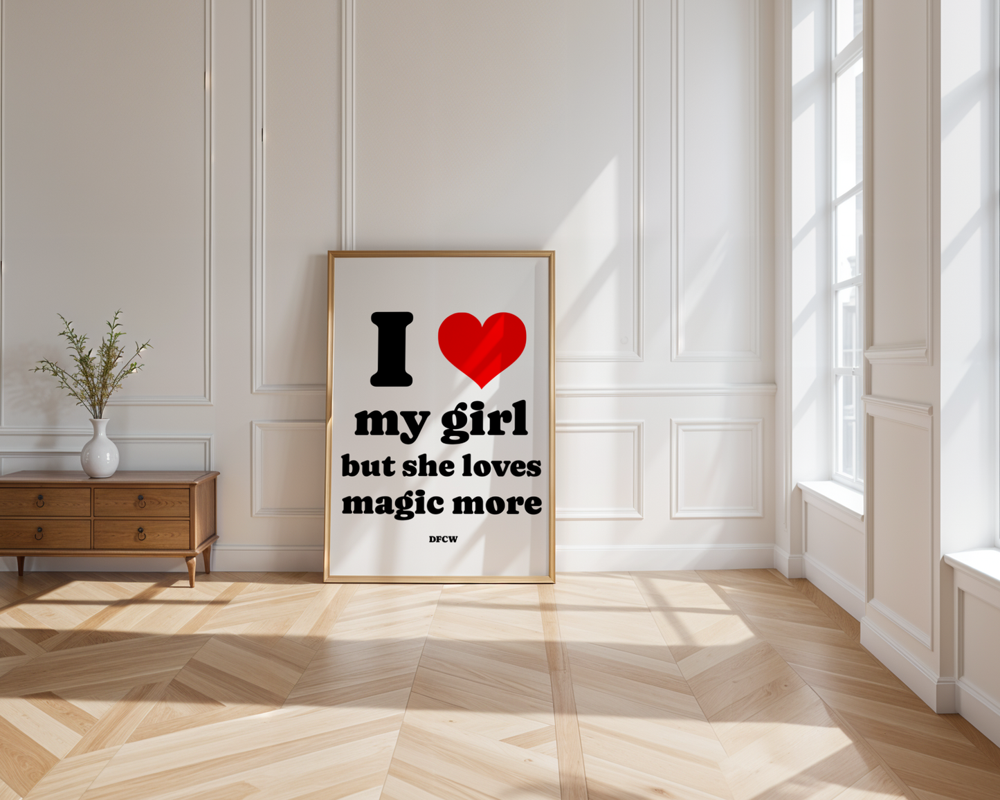 DFCW I love my girl but she loves magic more ❤️🔥 inspired by SOSA UK