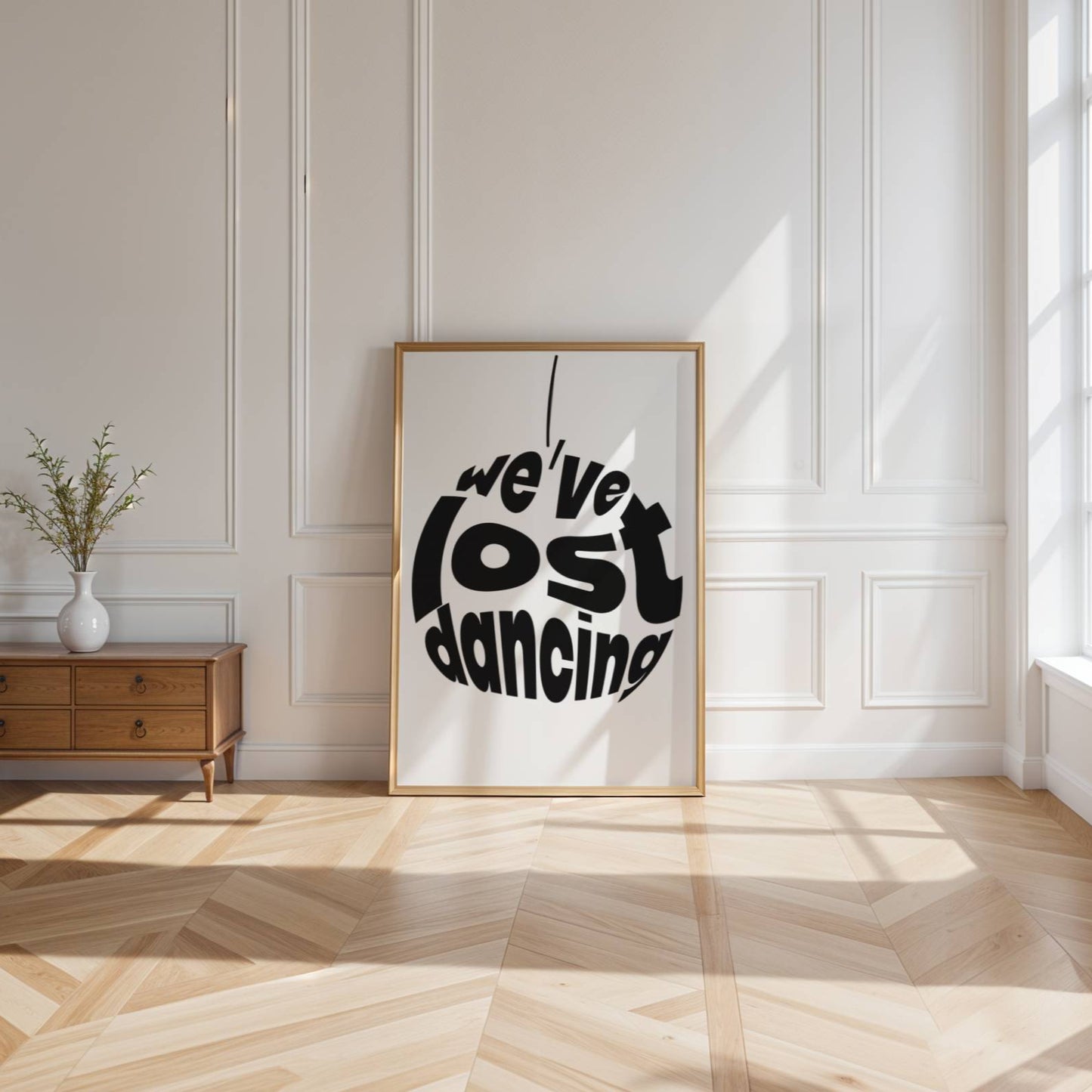 We've Lost Dancing Disco Ball Typography ❤️🔥 Inspired by Fred Again Blessed Madonna