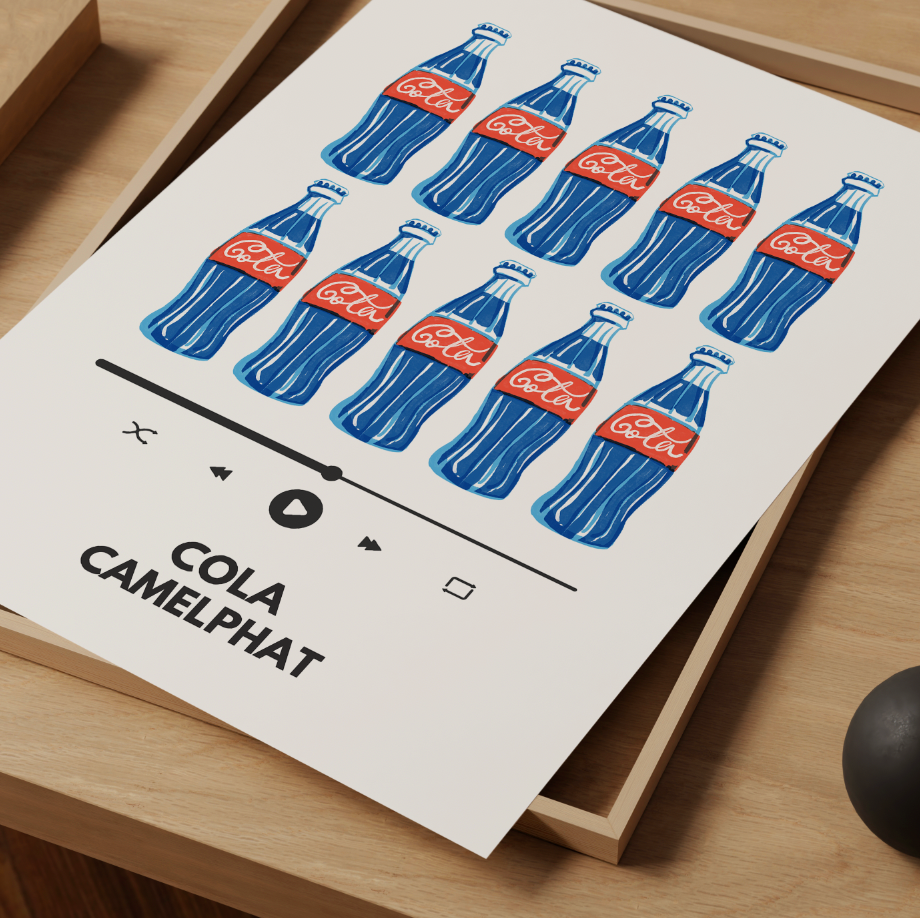 Cola Print ❤️🔥 Inspired by Camelphat