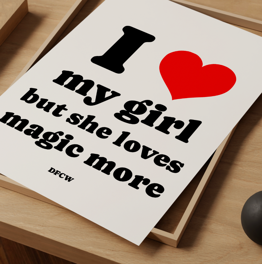 DFCW I love my girl but she loves magic more ❤️🔥 inspired by SOSA UK