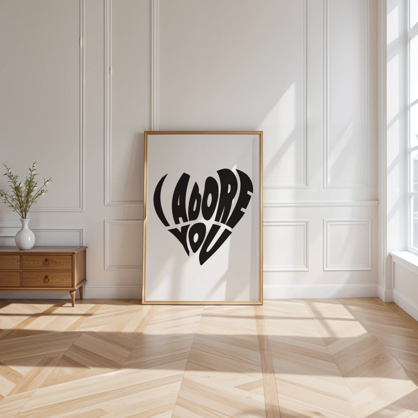 I adore you ❤️‍🔥 Black & White Print ❤️‍🔥 Inspired by Fred Again & Obongjayar