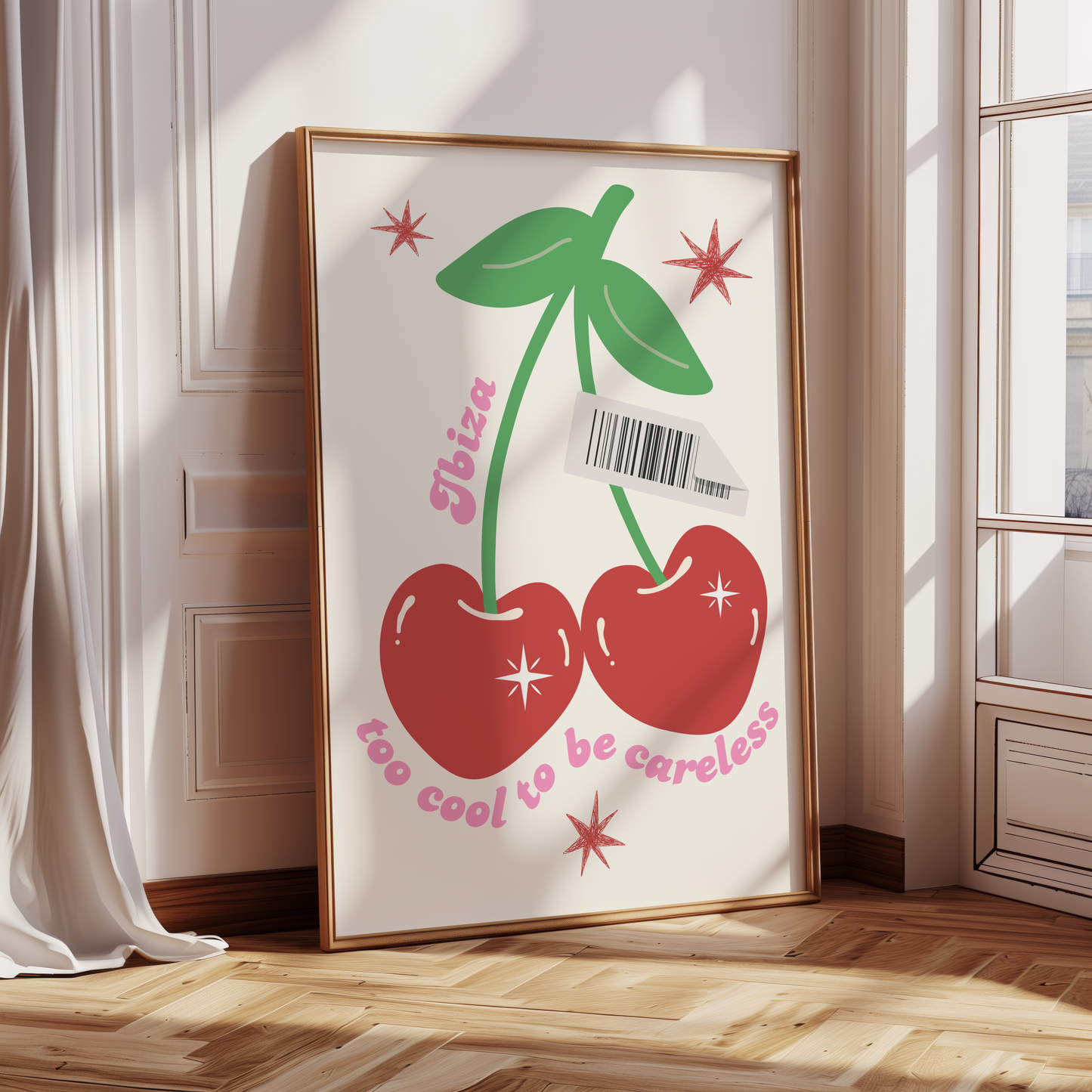 Too Cool to be Careless Pawsa inspired Print