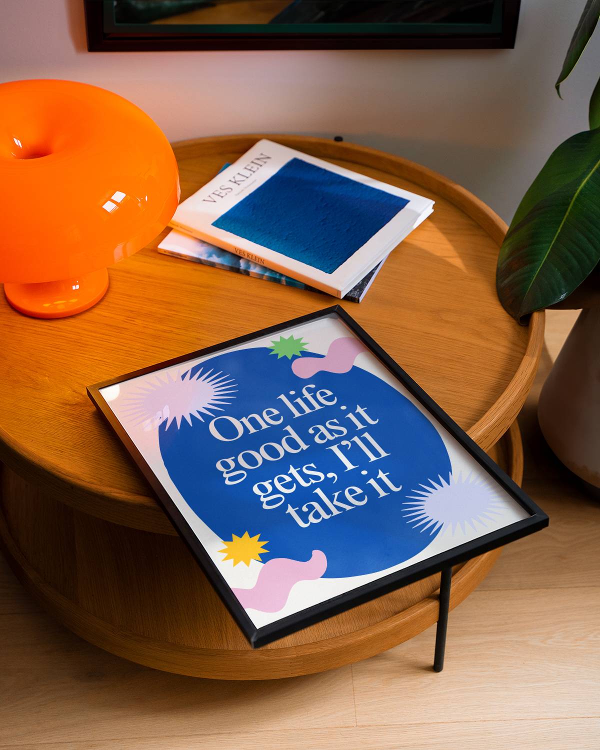 One Life Good as it Gets Print — Confidence Man