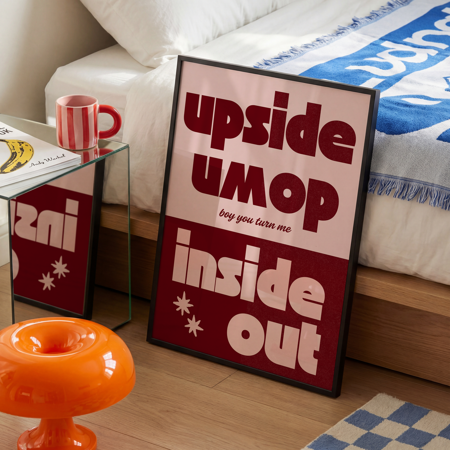 Upside Down Print — Diana Ross