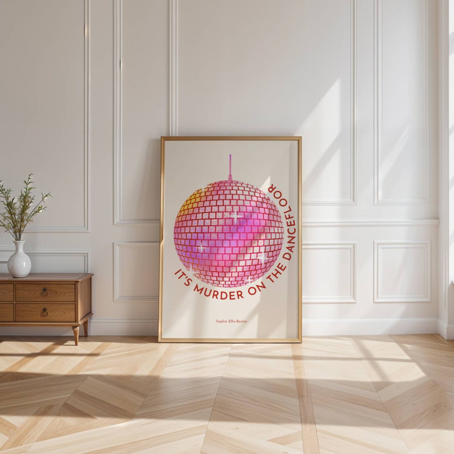 Murder on the Dancefloor Disco Ball Print ❤️‍🔥 Inspired by Sophie Ellis-Bextor