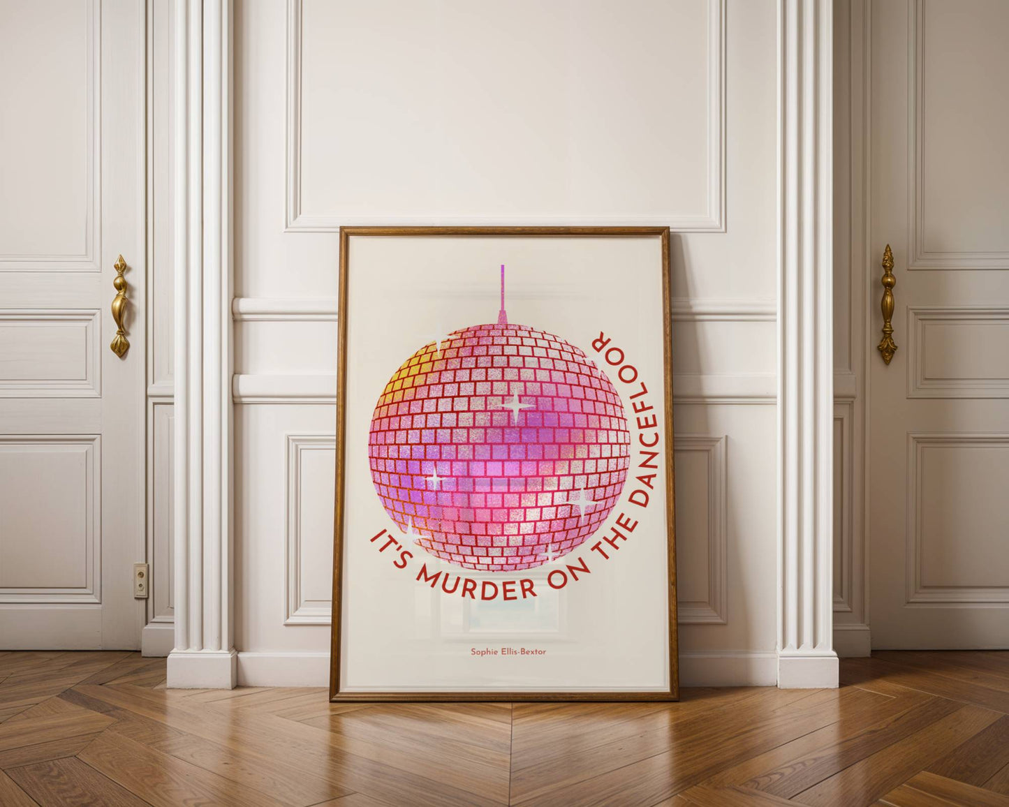 Murder on the Dancefloor Disco Ball Print ❤️‍🔥 Inspired by Sophie Ellis-Bextor
