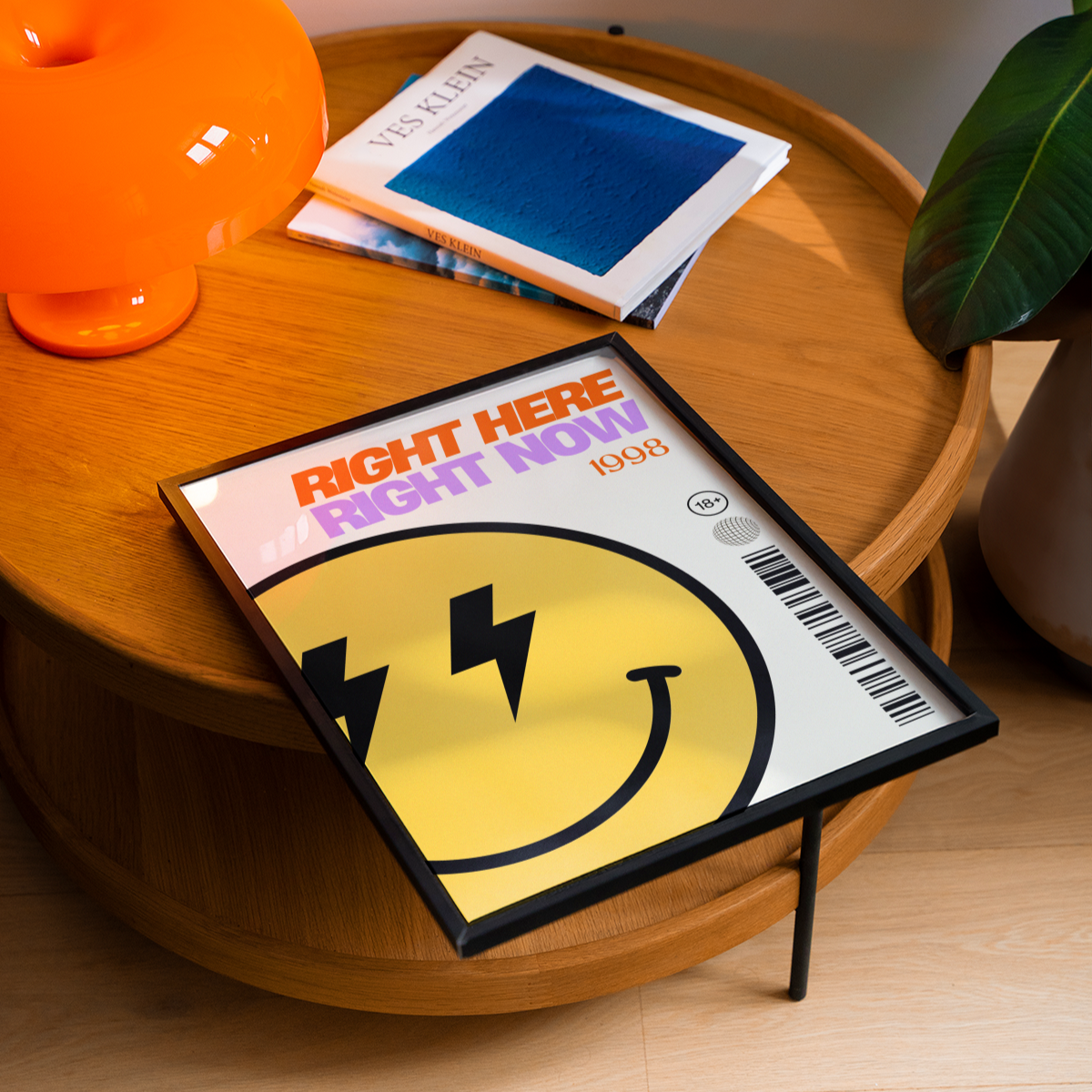 Right Here Right Now Fat Boy Slim Inspired Print