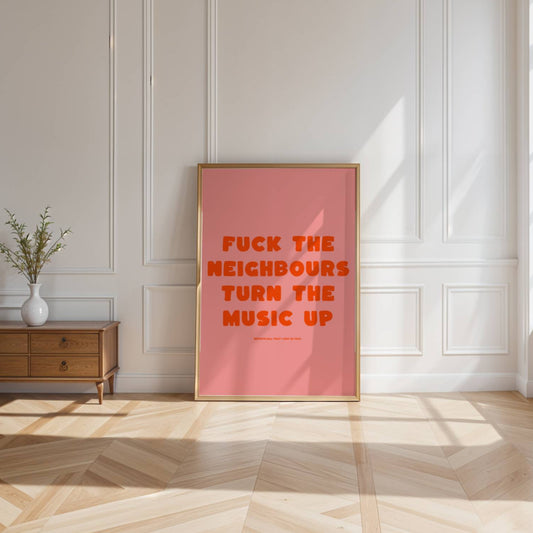 Fuck the Neighbours Turn the Music Up❤️‍🔥 inspired by Fred Again & Berwyn