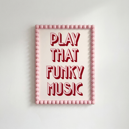 Play That Funky Music Print — Wild Cherry