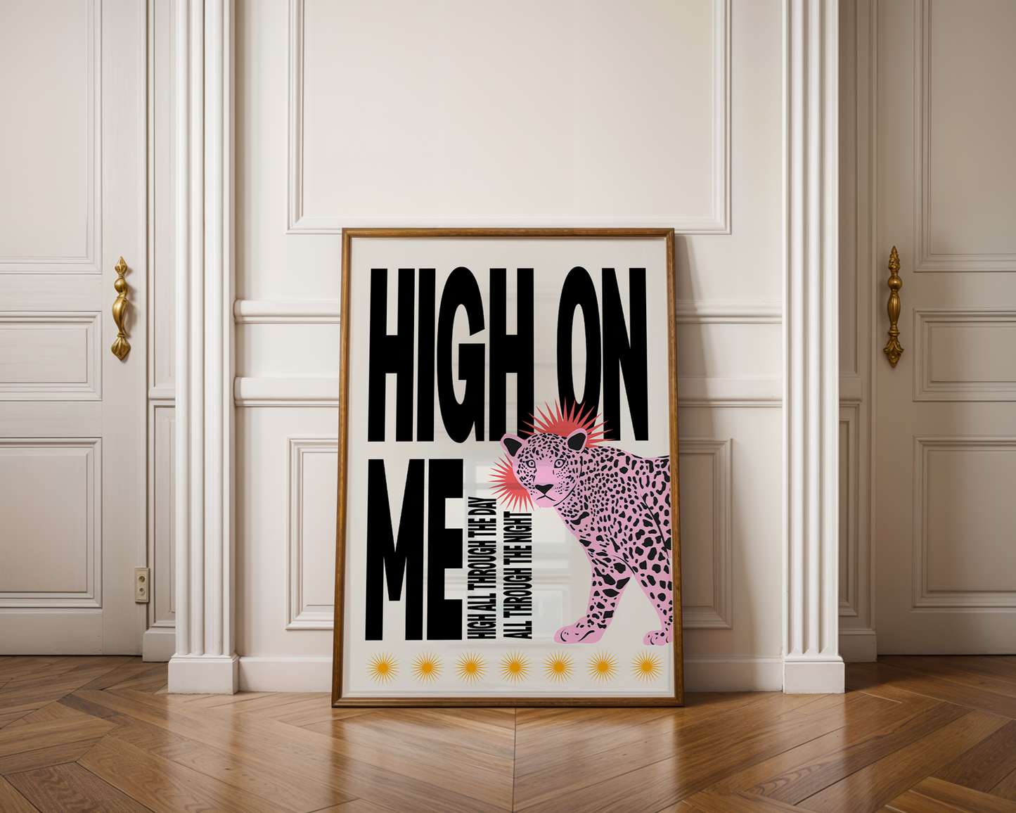 High On Me Print — Rossi