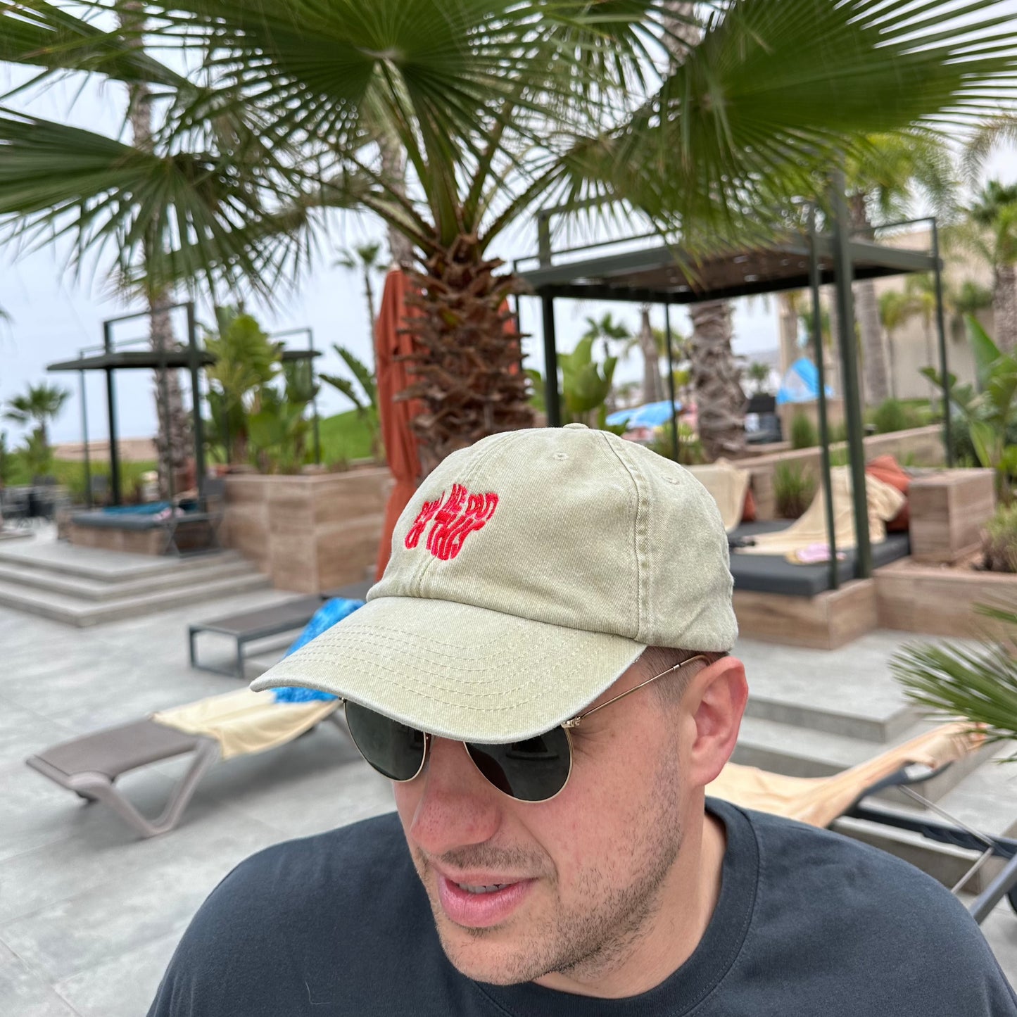 Pull Me Out of This ❤️‍🔥  Cap with Embroidery