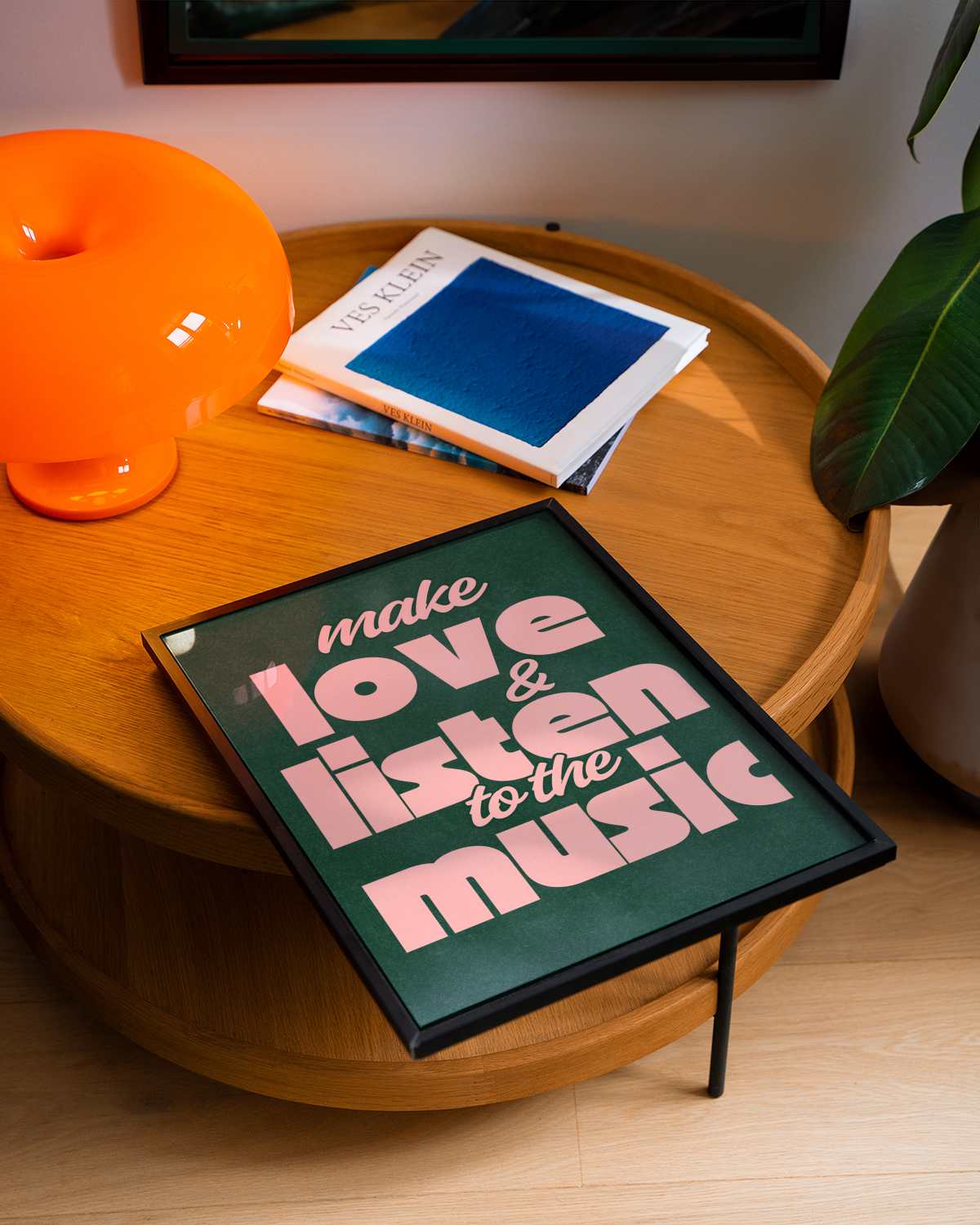 Make Love & Listen to the Music Print - Room 5