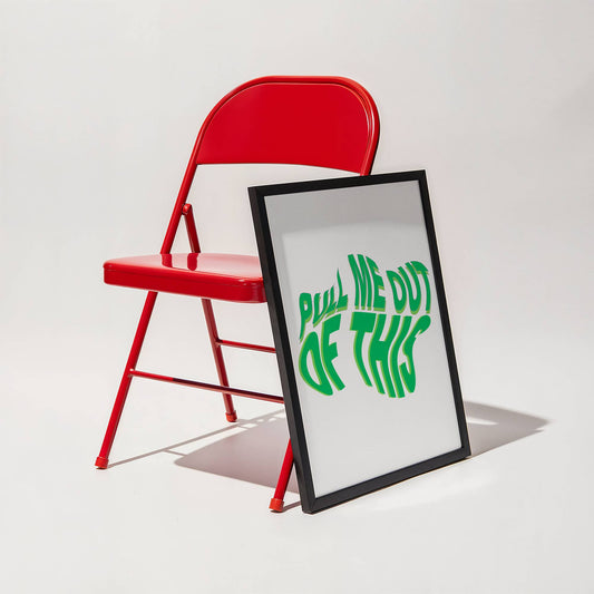 Delilah - Pull Me Out of This Print (Green) ❤️‍🔥 Inspired by Fred Again