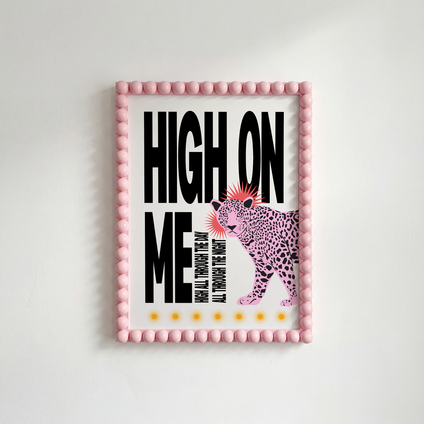 High On Me Print — Rossi