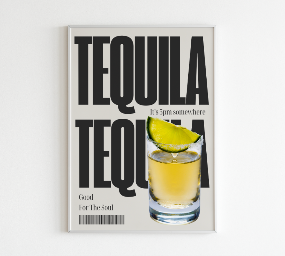 Tequila Print — Good For The Soul
