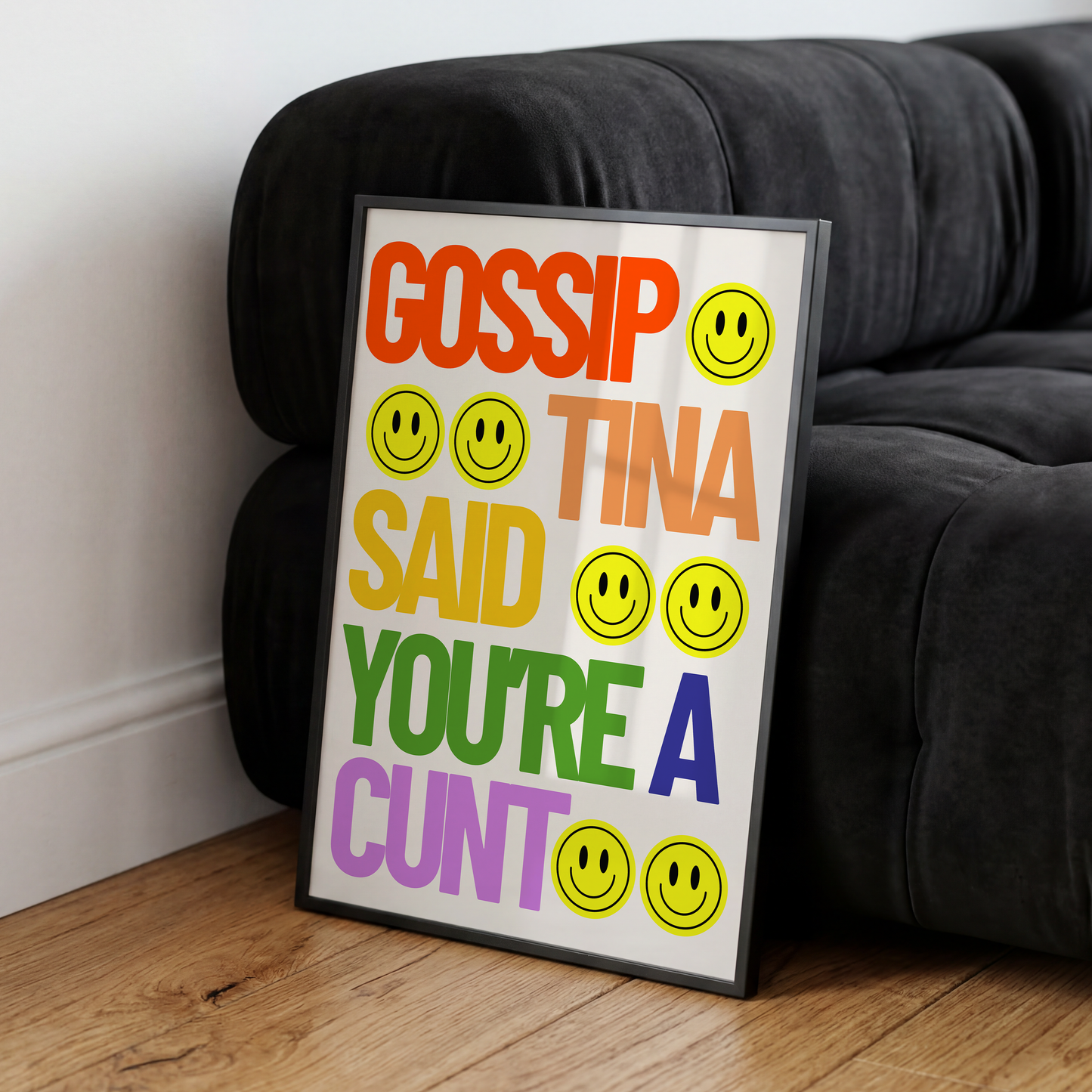 Gossip Tina Print — Confidence Man