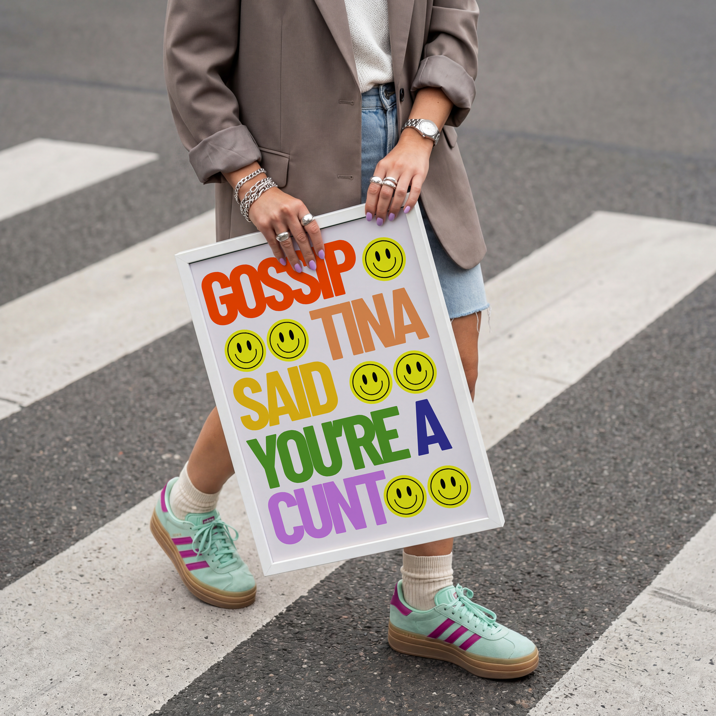 Gossip Tina Print — Confidence Man