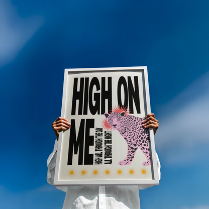 High On Me Print — Rossi