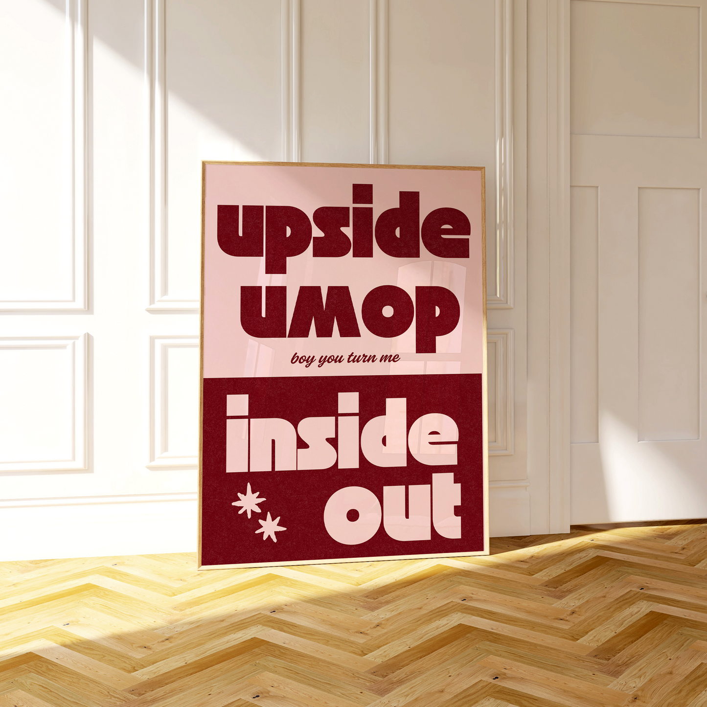 Upside Down Print — Diana Ross